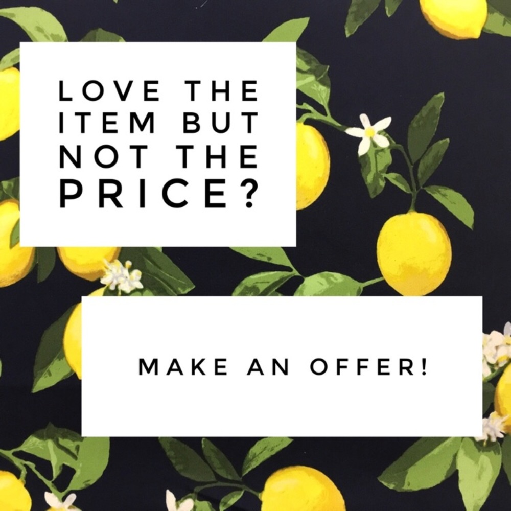 Open to offers! 🤗